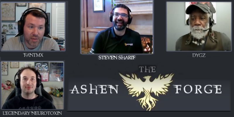 Ashes of Creation the ashen forge MMORPG AoC Q&A Steven sharif