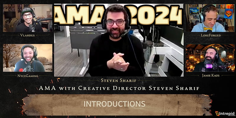 AMA Steven Sharif Ashes of Creation 2024